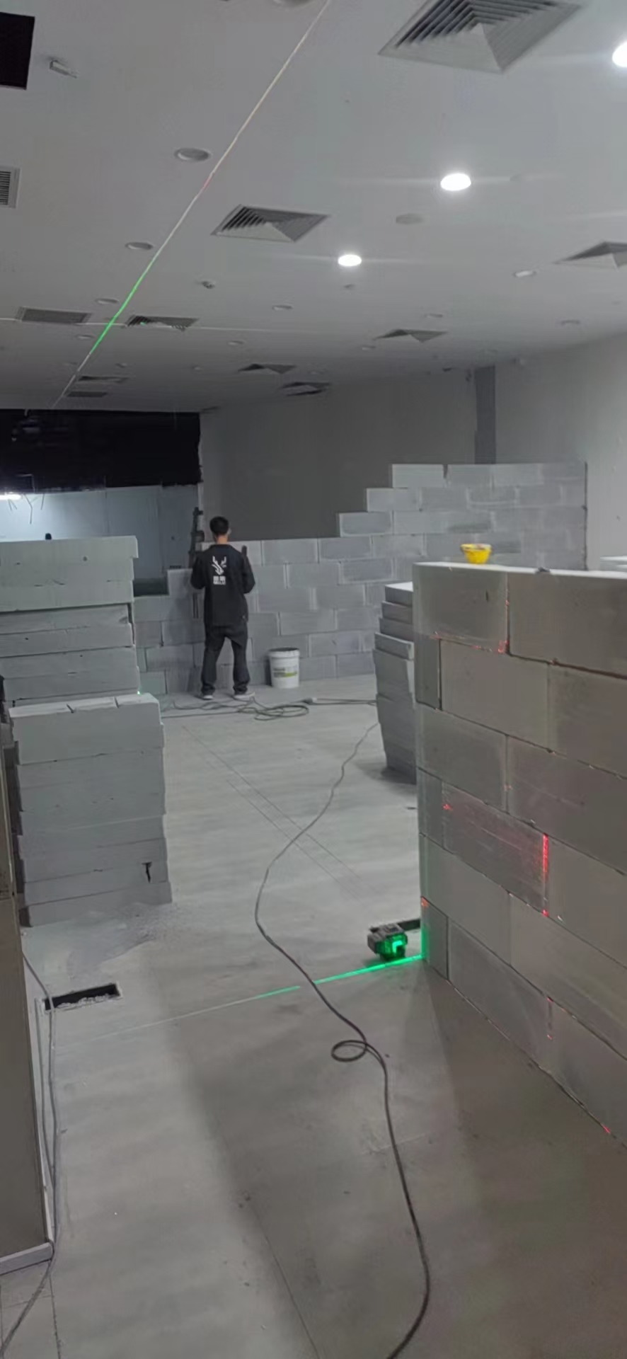 墙体砌筑与拼装参考图